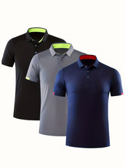 Men's Quick Drying Custom Fit Golf Shirt