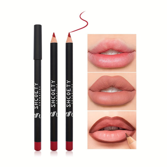 Long Lasting Lip Liner Pen with Velvet Texture