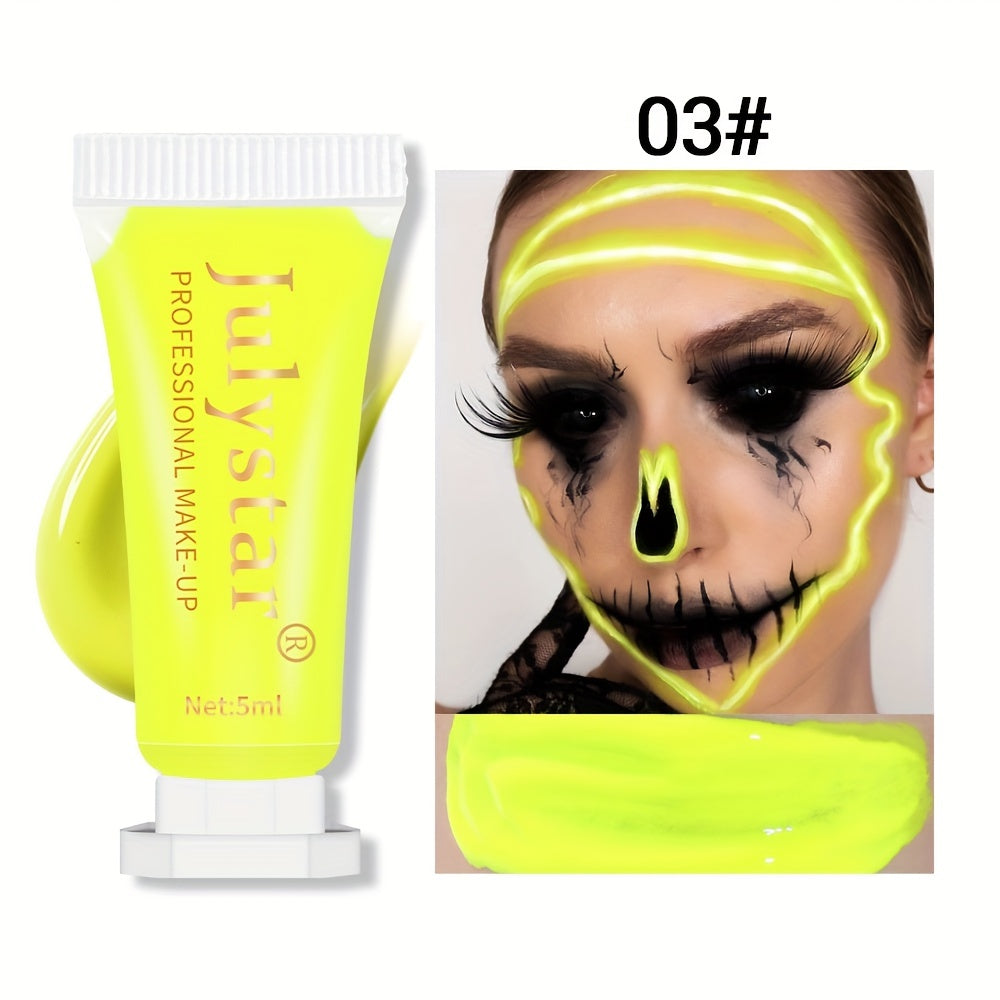 Glow Body Paint Fluorescent Body Painting for Parties and Halloween