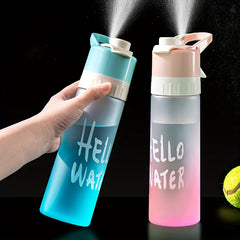 650ml Spray Water Bottle Large Capacity Portable Sport Bottle