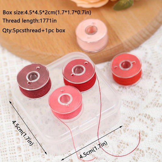 Mini Bobbin Sewing Bobbin Set With Embroidery And Sewing Accessories