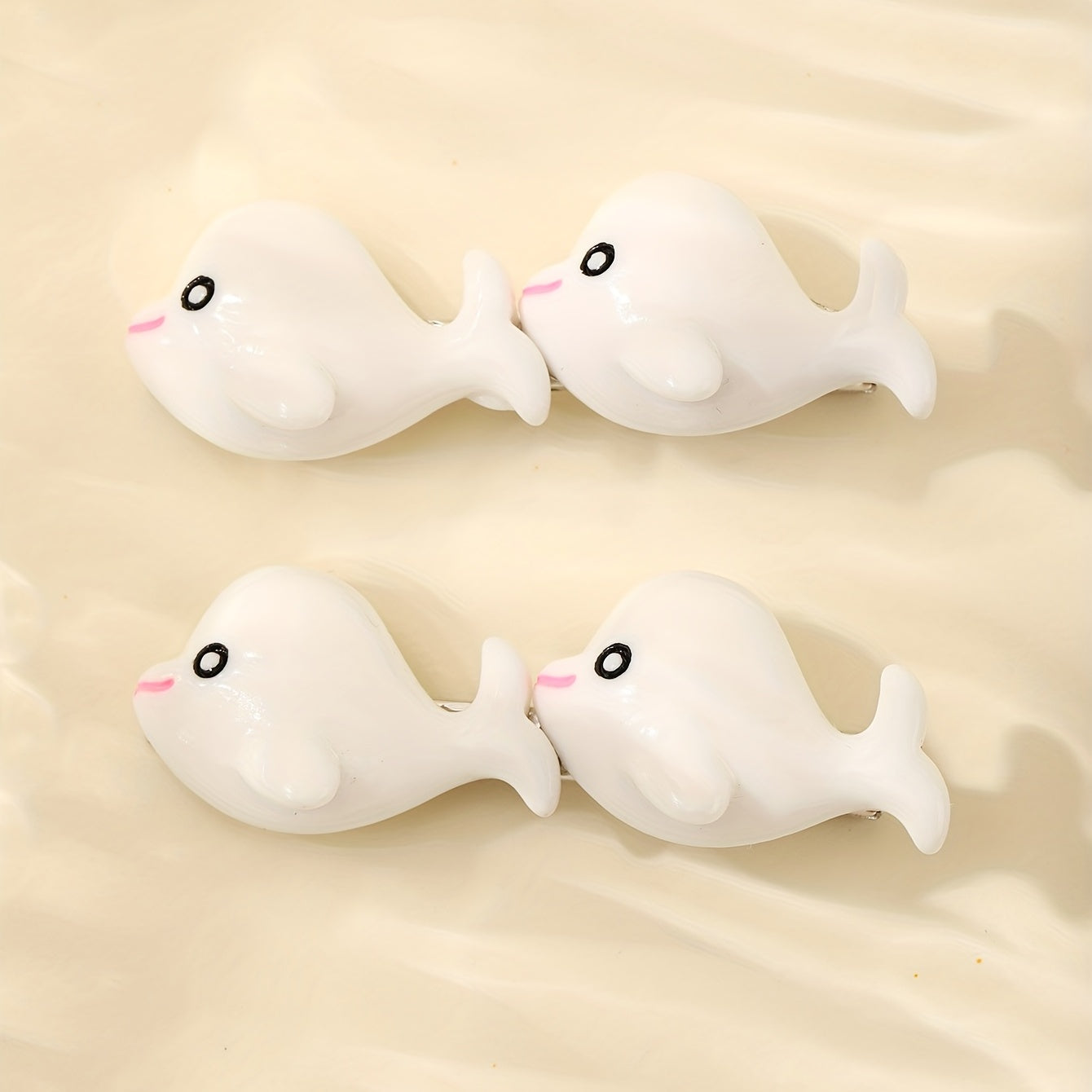 Whale Hair Clips Set for Women Girls