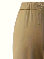  Solid Ripped Drawstring Waist Joggers With Pockets