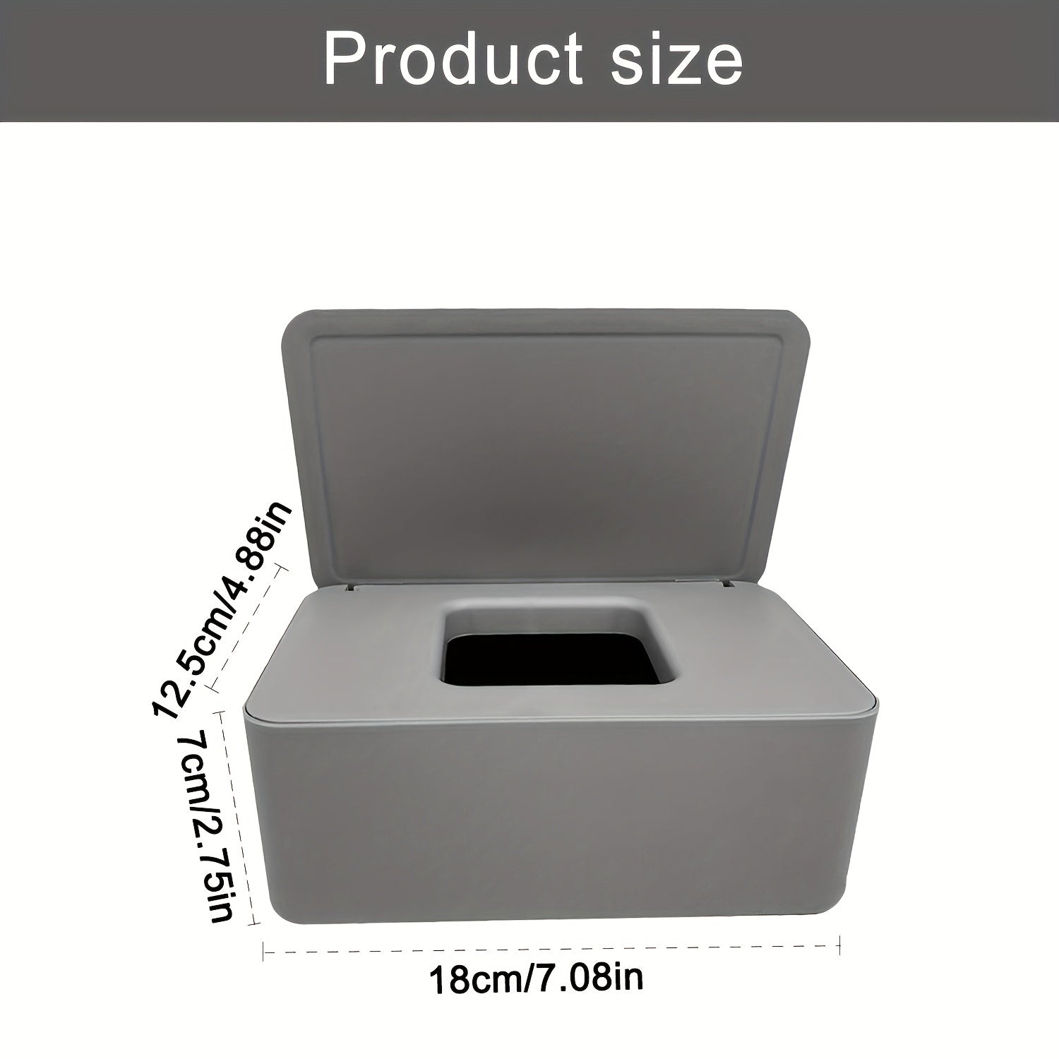 Wipes Dispenser Wet Tissue Storage Container Non Slip Box Case