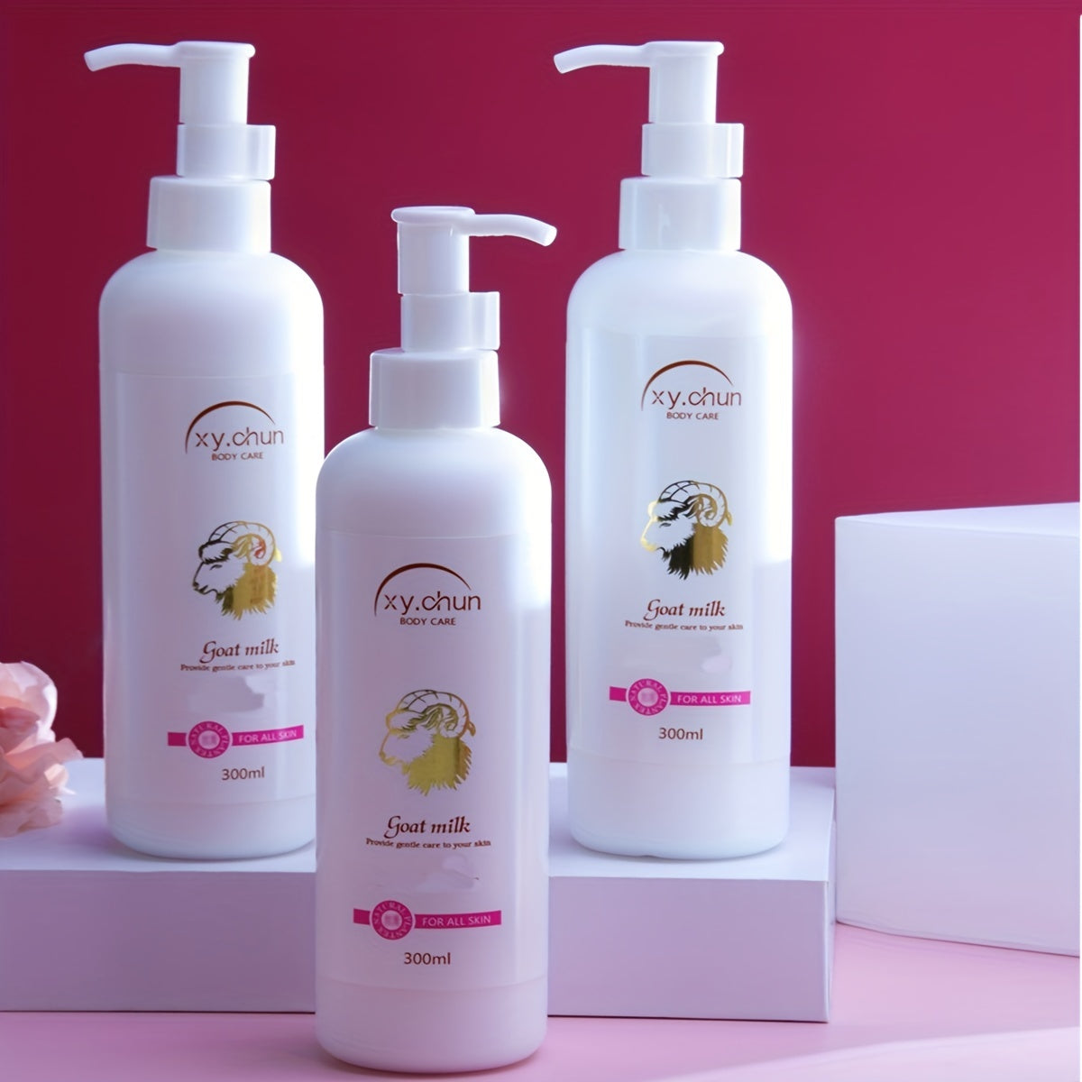 300ml Goat Milk Body Lotion for Autumn and Winter