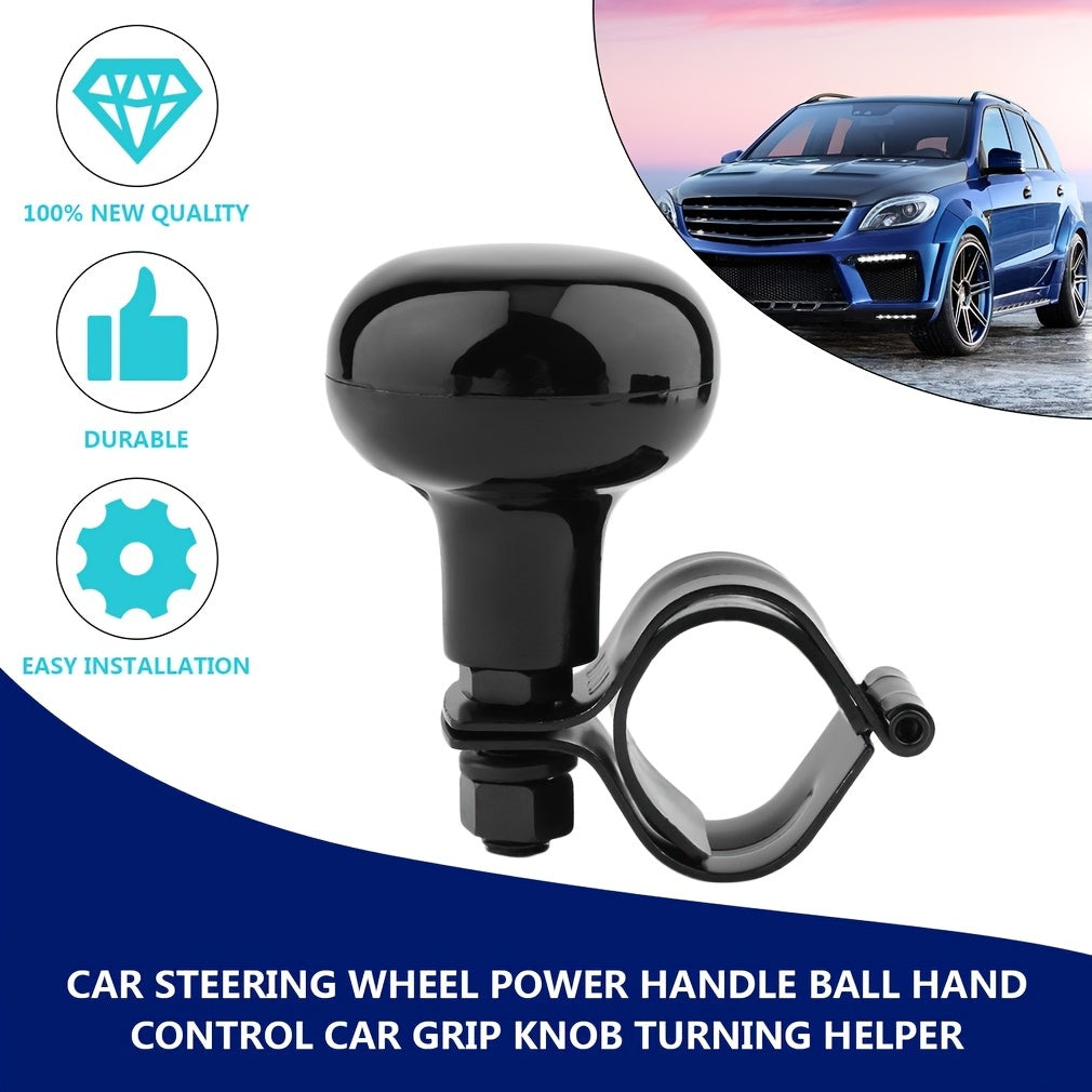 Car Steering Wheel Power Handle Ball Car Grip Knob Turning Helper