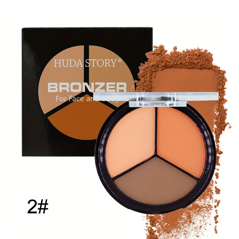 Earth Tone 3 Eyeshadow Palette Travel Size Makeup Palette