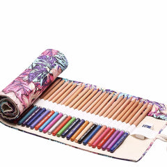 36 Slot Colored Pencil Wrap Organizer Holder