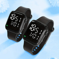 2pcs Sports LED Rolling Watches Non Waterproof