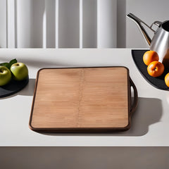 Bamboo Glue Vegetable Plate Cutting Board Kitchen Pattern Plate