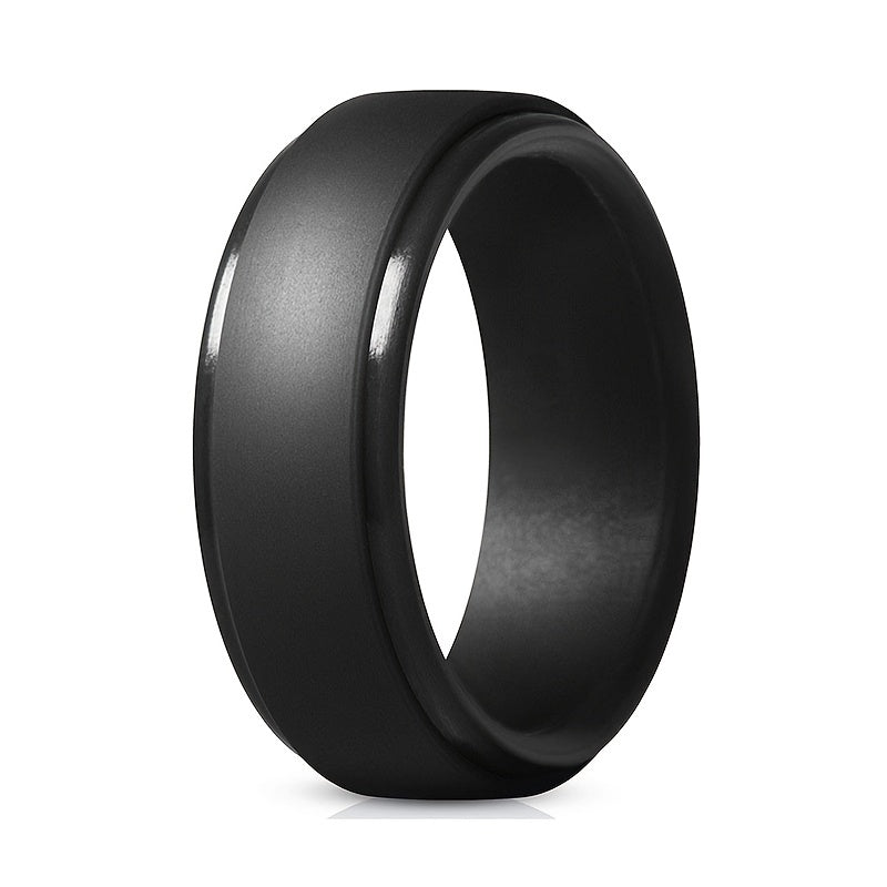 Silicone Wedding Band Ring Minimalistic Design