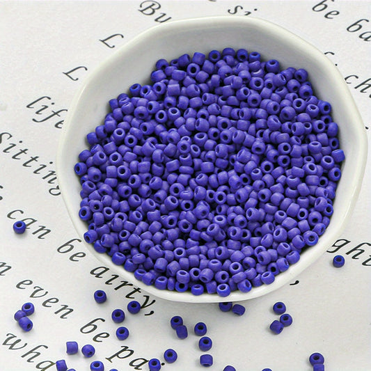 690pcs Solid Matte Rice Beads Jewelry Making