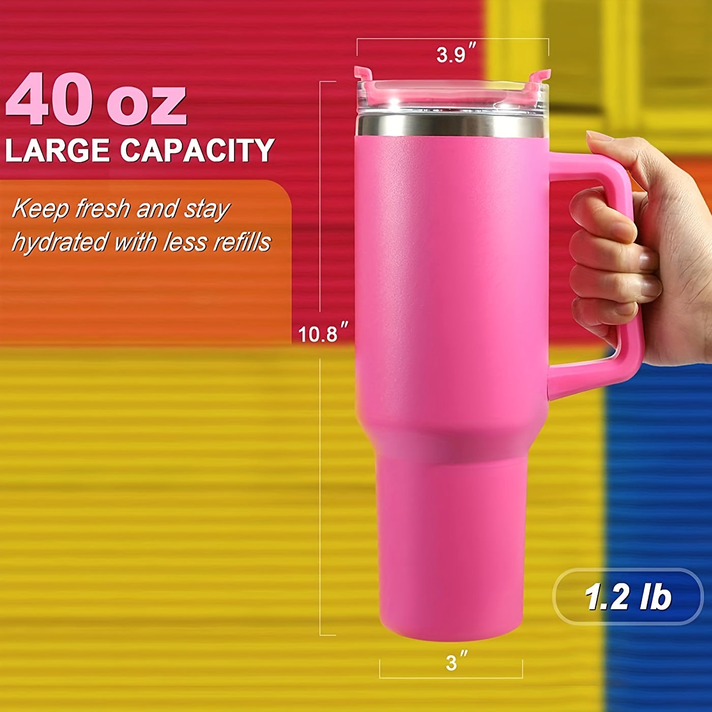 Thermocooler Vacuum Flask With Straw Handle