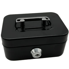 Cash Box With Money Tray And Key Lock Money Organizer