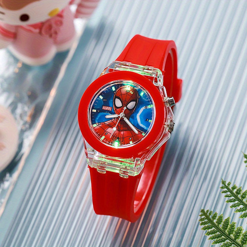 Silicone Quartz Watch with Luminous Display for Women