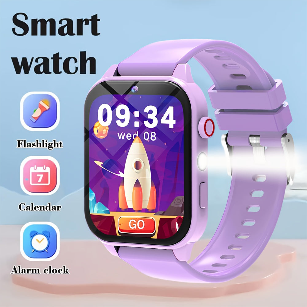 Kids Smart Watch Alarm Clock Flashlight Calculator Calendar Step Tracker