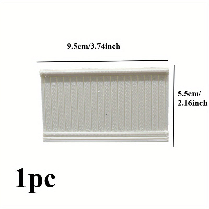 3D Wall Sticker Panel Dollhouse Accessory Living Room Decor