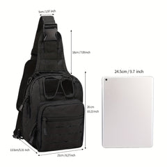 Waterproof Outdoor Sports Backpack with Laser Cut Design