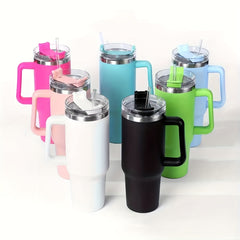 Stainless Steel Insulated Cup With Straw 40oz