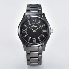 KUERST Teenager Watch Ceramic Butterfly Buckle Quartz Watch