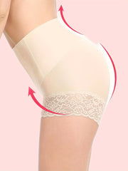 Lace Stitching Shaping Panties Tummy Control Compression Panties
