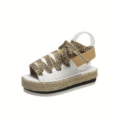 Platform Wedge Gladiator Sandals for Women