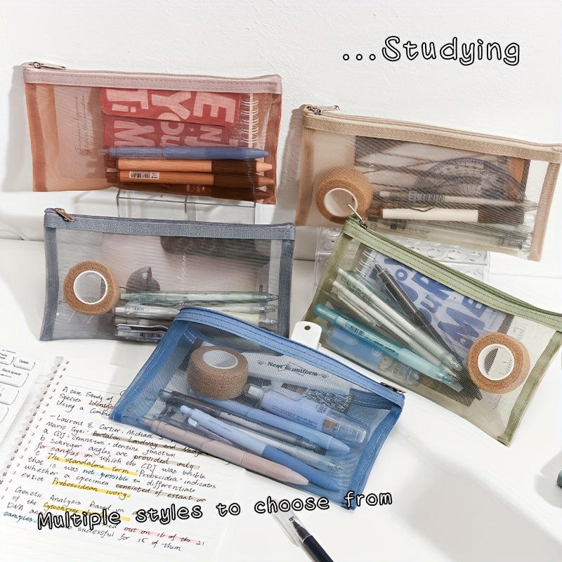 Large Capacity Pencil Case School Office Supplies Gift Storage