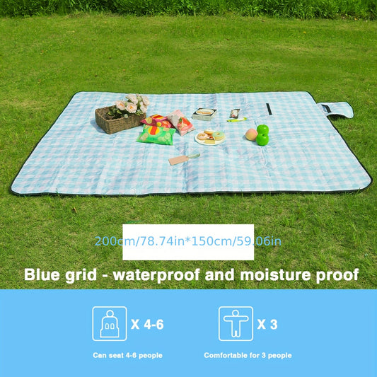 Large Size PEVA Waterproof Picnic Mat Camping Mat Foldable Blanket
