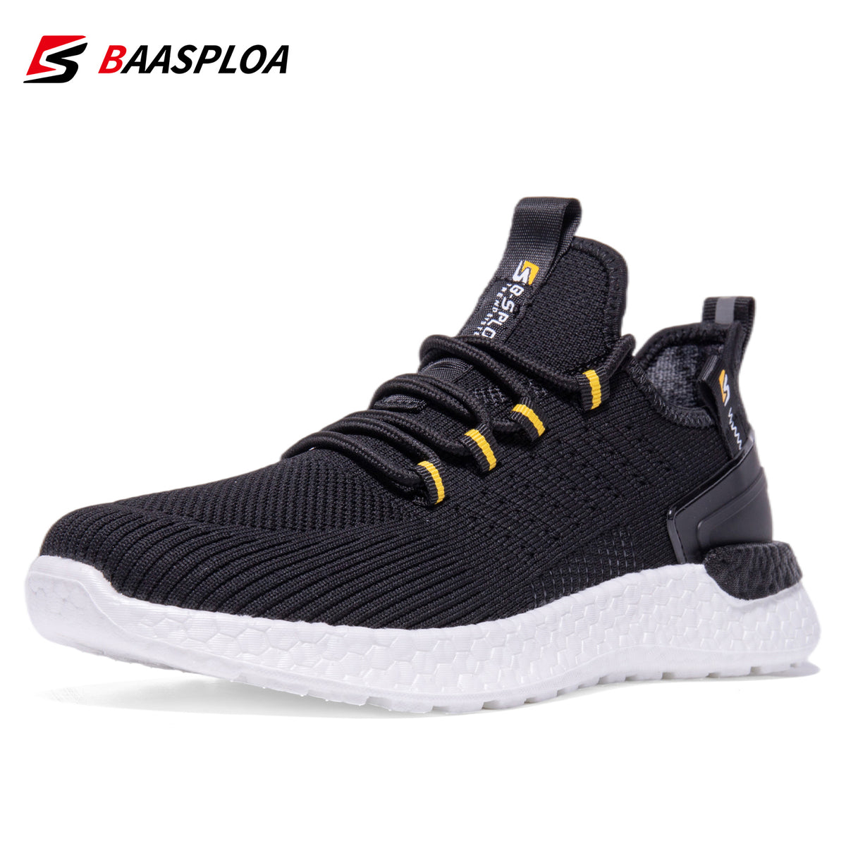 Baasploa Men's Lightweight Running Shoes Breathable Sneakers