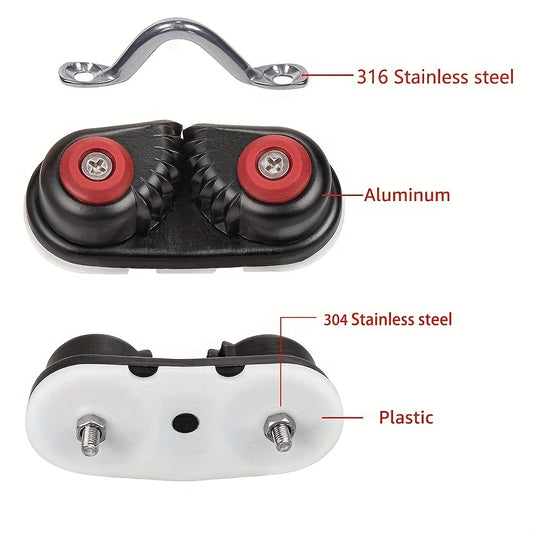 Marine Aluminum Clip Rope 316 Buckle