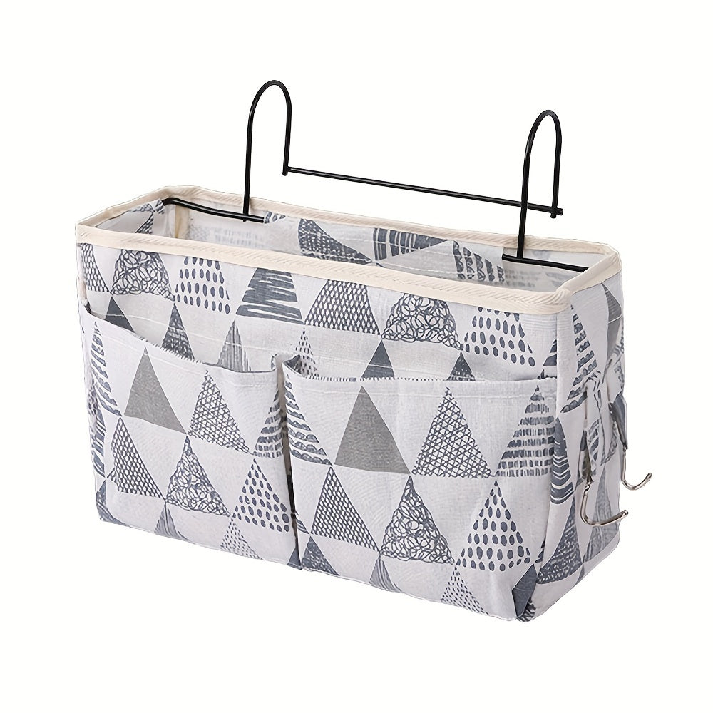 1pc Bedside Storage Bag Hanging Bedside Caddy Hanging Storage Bag For Bed