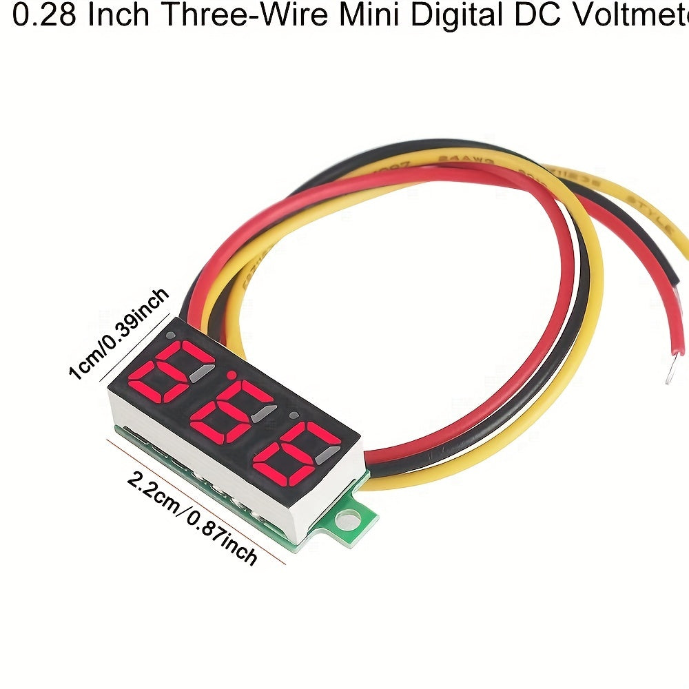 DC 0-30V LED Digital Voltmeter Panel Meter Monitor Voltage