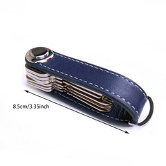 Car Smart Leather Keychain Pouch Bag Case Wallet Holder Chain Key Wallet