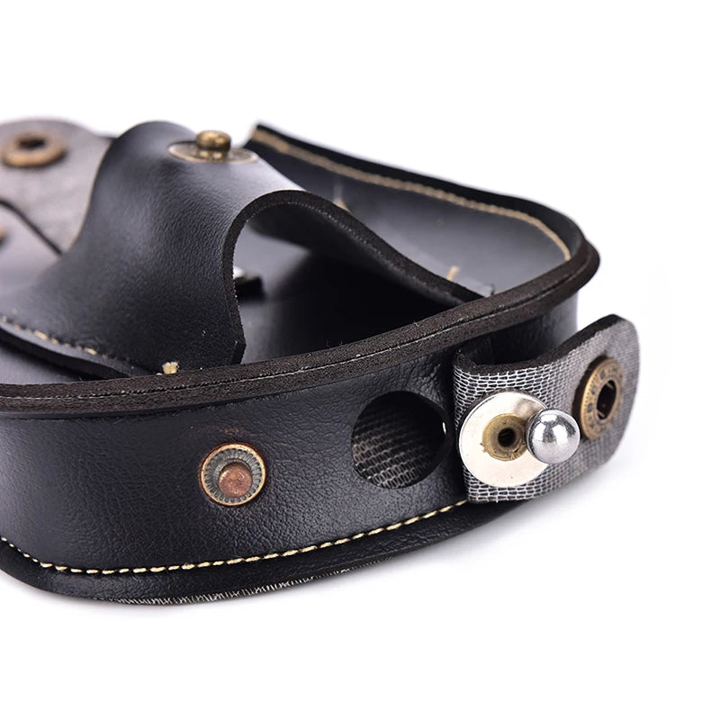 Faux Leather Slingshot Ammo Catapult Bag Pouch