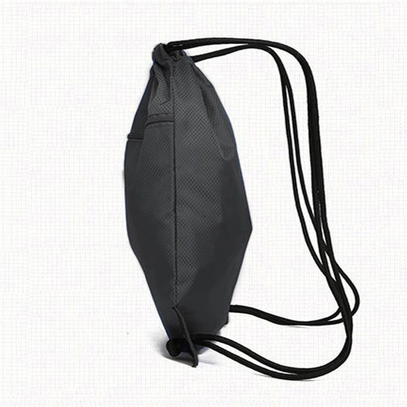 Large Drawstring Gym Bag Waterproof for Men Women Travel Hiking
