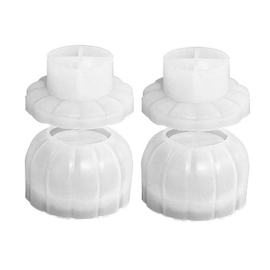 2PCS Halloween Resin Jar Mold With Lid, Candy Storage, Trinket Jewelry Holder