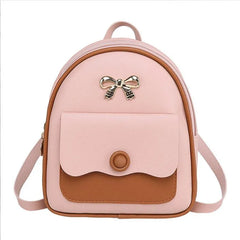2 PCS Womens Mini Backpack Casual Shoulder Bag Mobile Phone Purse Small Bag