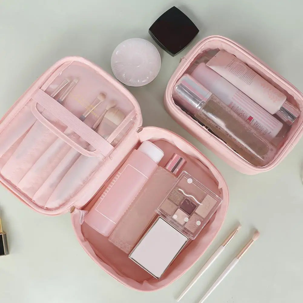 2 Pcs Cosmetic Storage Bag Set - Anti-deformed Cosmetic Pouches