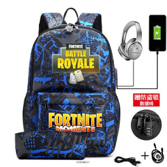 Waterproof Fortnight School Backpack Girls Kids Bag
