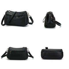 Leather Shoulder Bag for Women High Purses Crossbody Bags