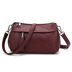 Leather Shoulder Bag for Women High Purses Crossbody Bags