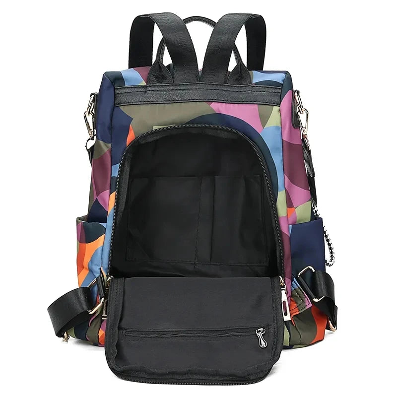 2 in 1 Backpacks Women Shoulder Bags School Girls Travel Bagpacks