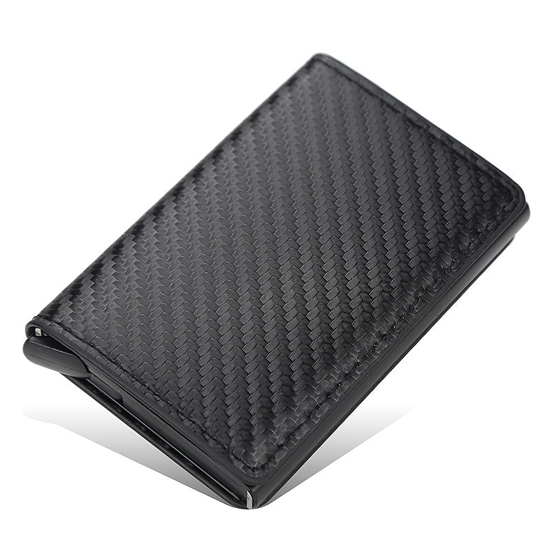 RFID Blocking Anti Theft Ultra Thin Aluminum Card Holder