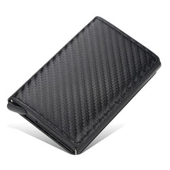 RFID Blocking Anti Theft Ultra Thin Aluminum Card Holder