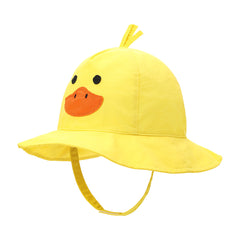 Kids Animal Bucket Hat Wide Brim UV Protection Sun Hat