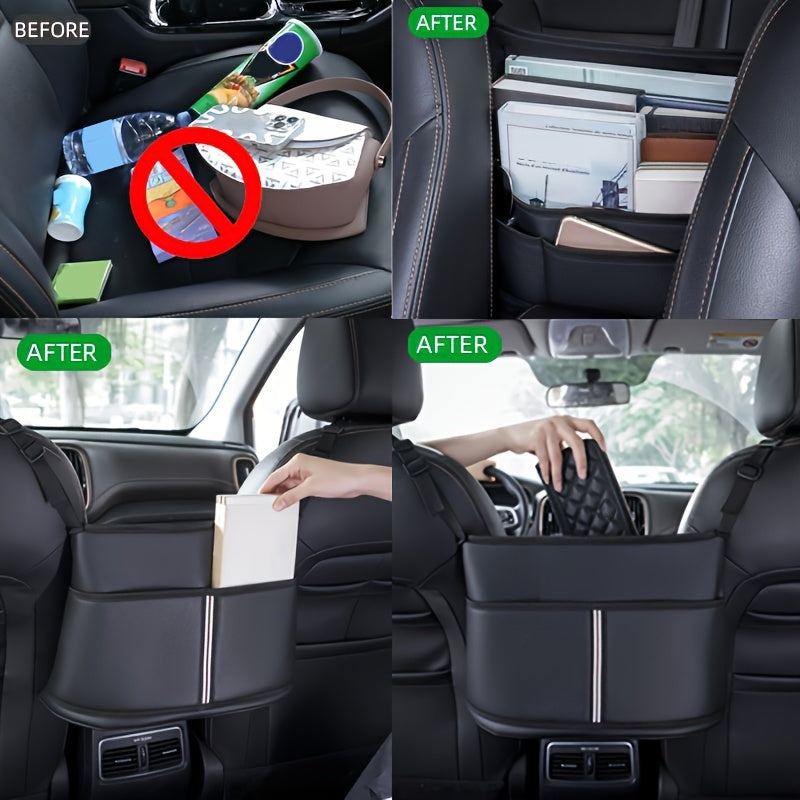 Car Armrest Box Center Console Storage Bag Anti-child Hanging Bag