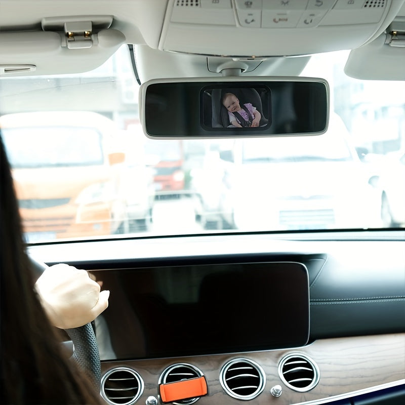 In-Car Baby Observation Mirror Shatterproof Easy To Assemble Car Seat Mirror