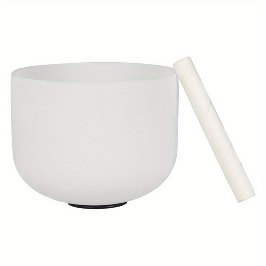 10 inch Crystal Music Bowl w/ Rubber Gasket & Parchment Stick