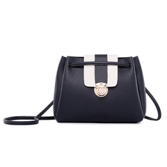 2008 Women's Retro Single Shoulder Slant Bag with Coloured Cover Lock
