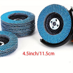 High Density Jumbo Zirconia Flap Discs Sand Rust Removal Finishing Grinding